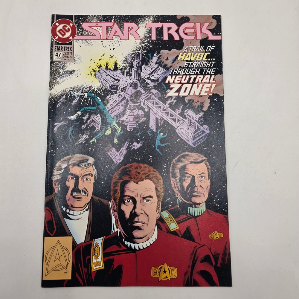 DC‎ Comics Star Trek 47 Neutral Zone Kirk Scotty Bones 1993 Copper Age Sci-Fi